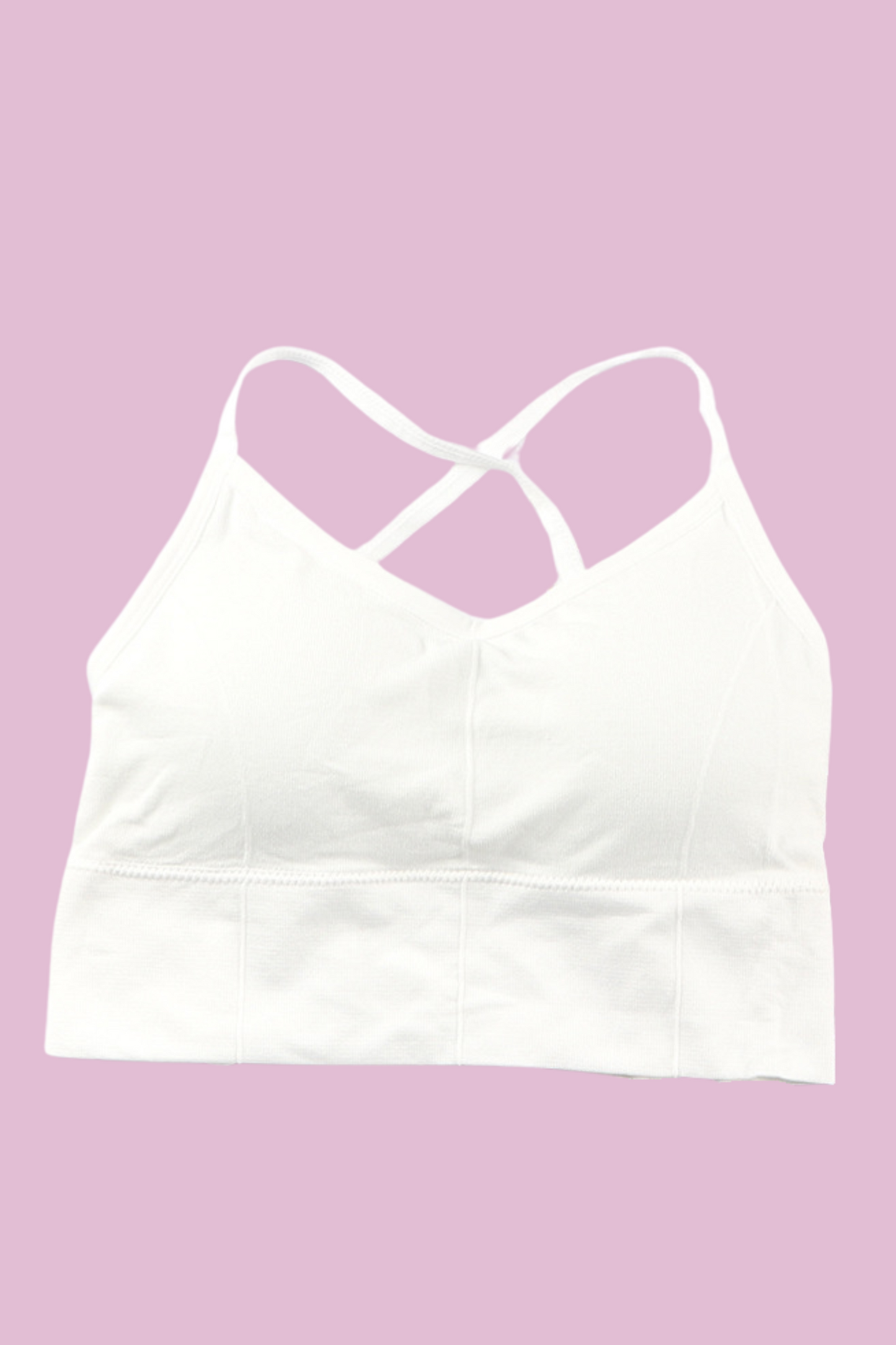 Black Widow Bralette - White