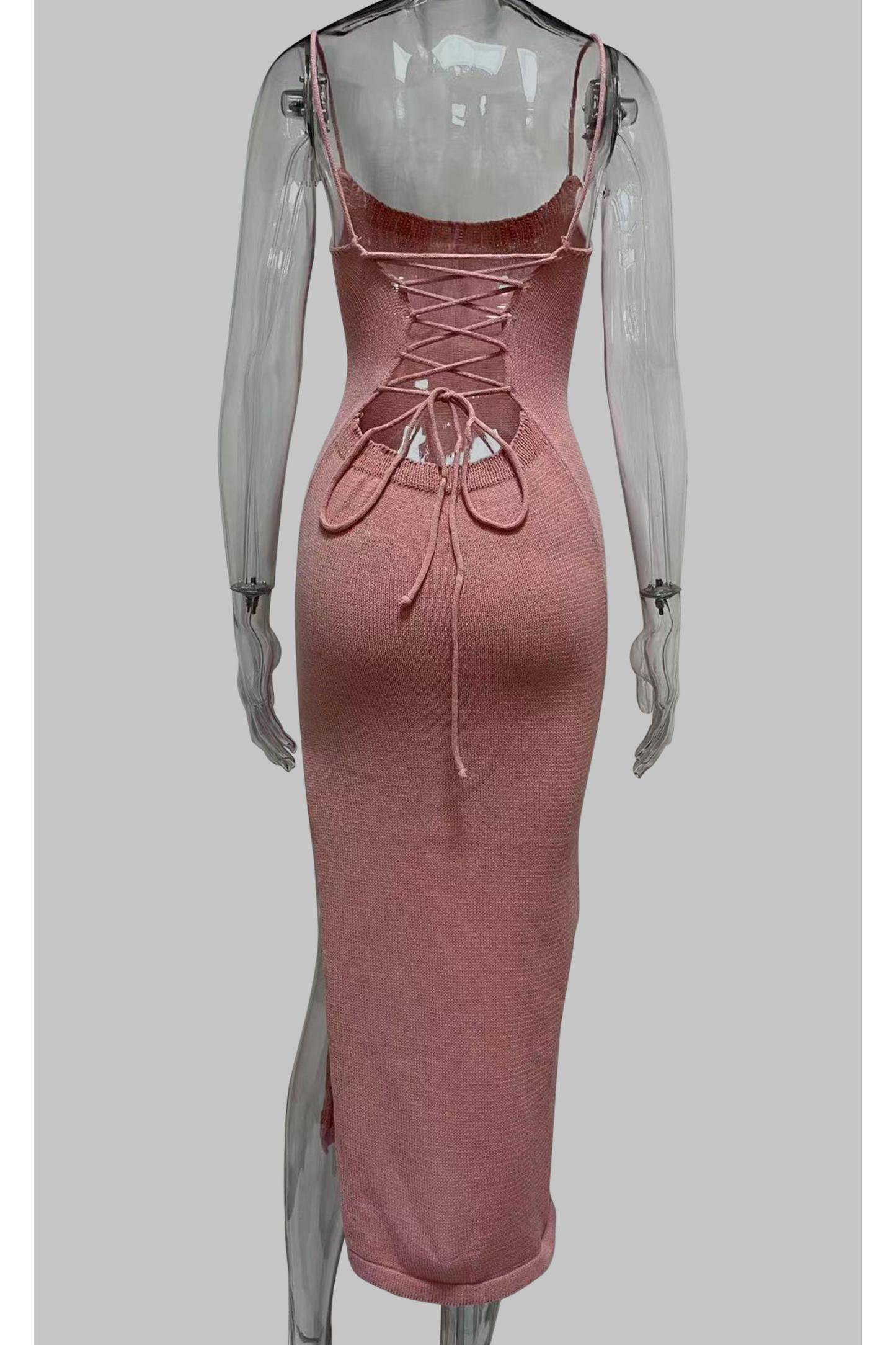 Pretty On Fleek Knit Dress - Pink