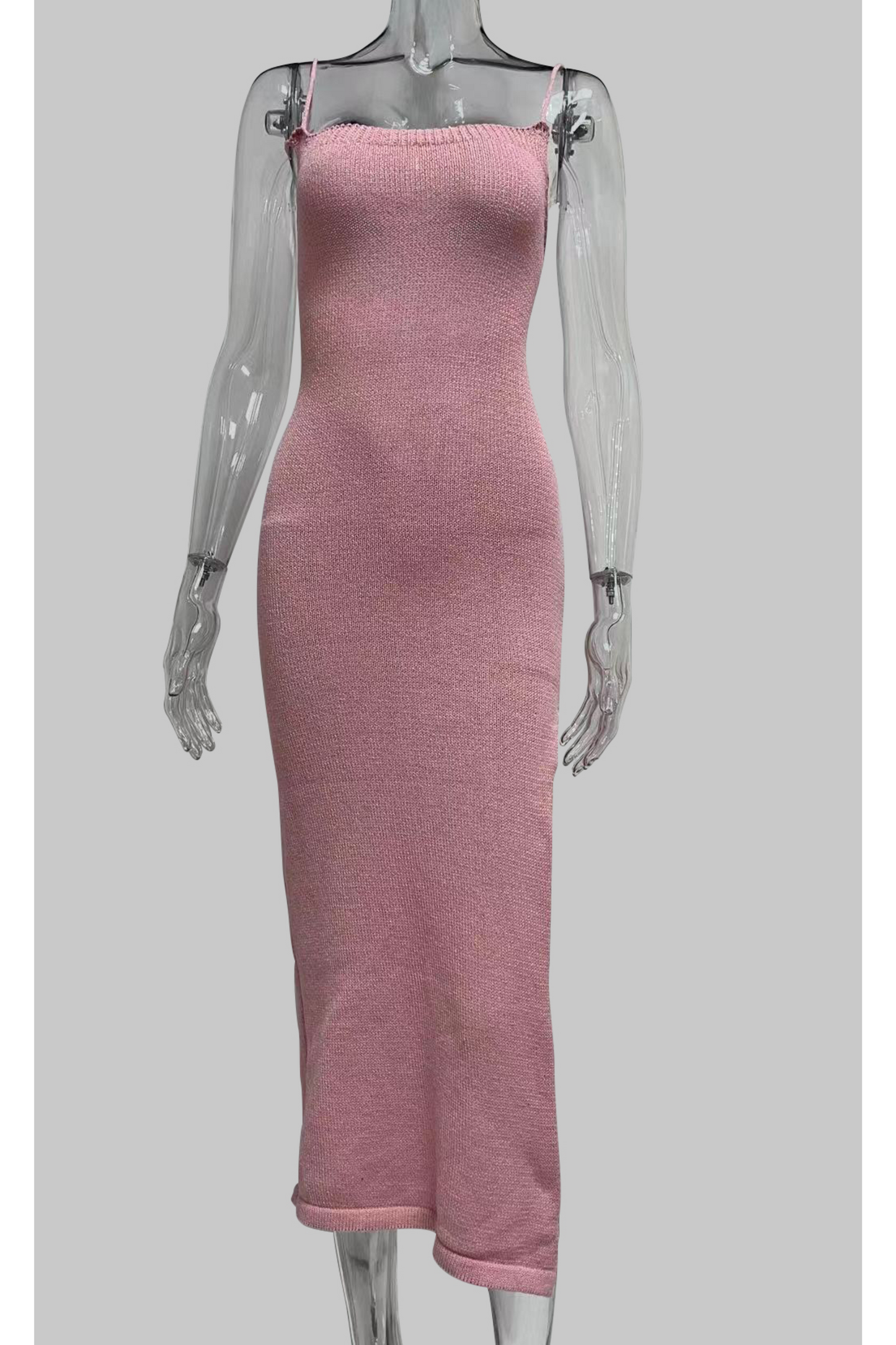 Pretty On Fleek Knit Dress - Pink