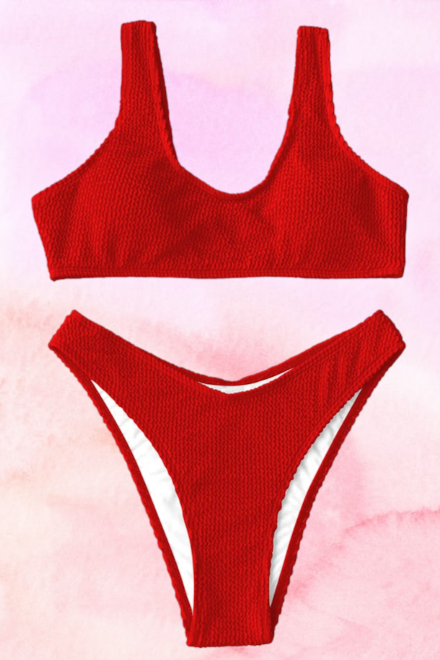 So Fire Bikini Set - Red