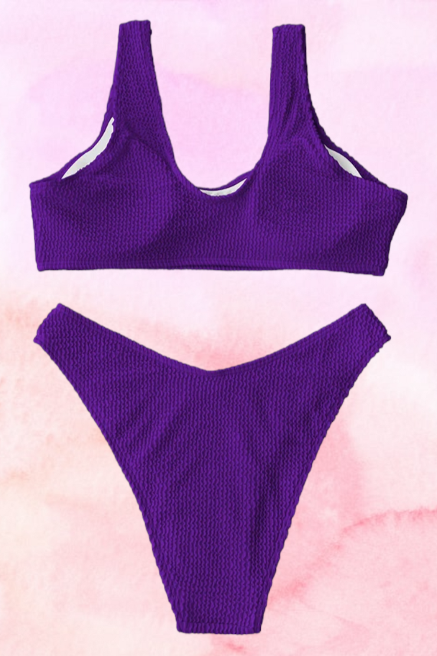 So Fire Bikini Set - Purple