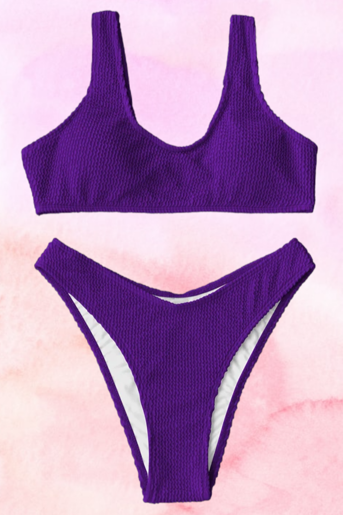 So Fire Bikini Set - Purple