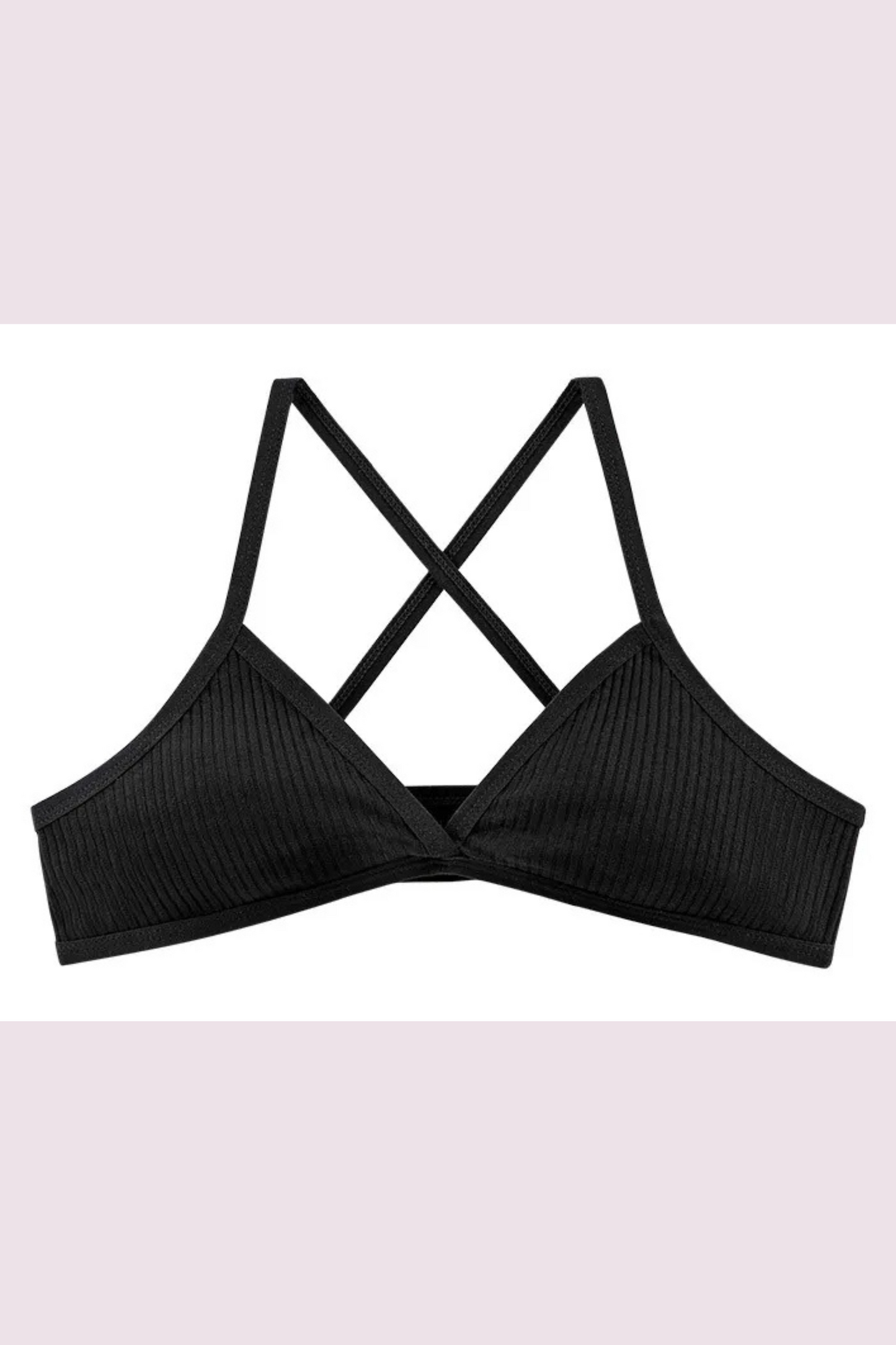 Zone Out Ribbed Bralette