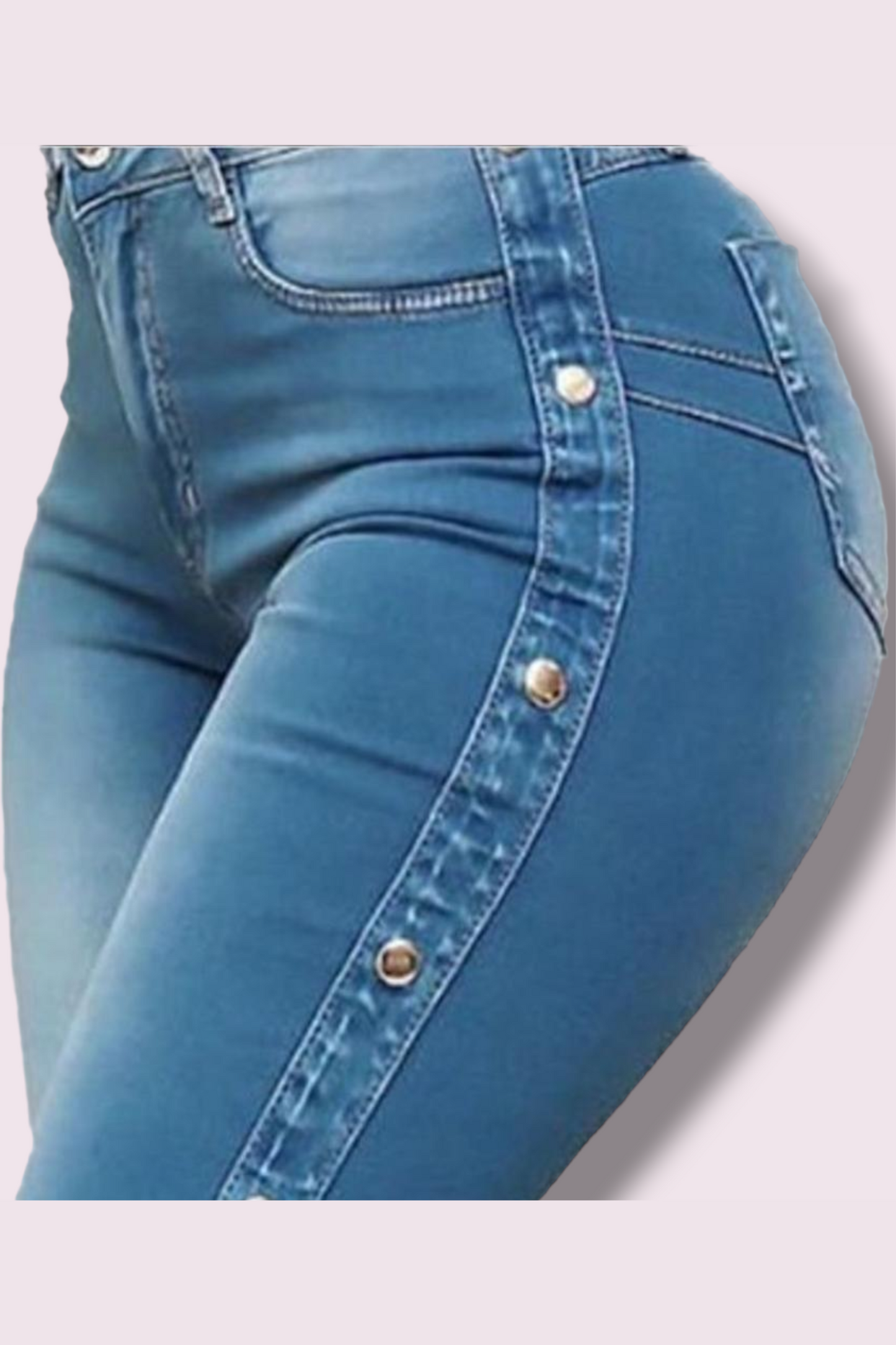 See You In My DMs Jeans - Blue