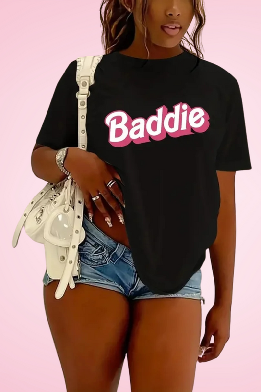 Baddie Tee - Black