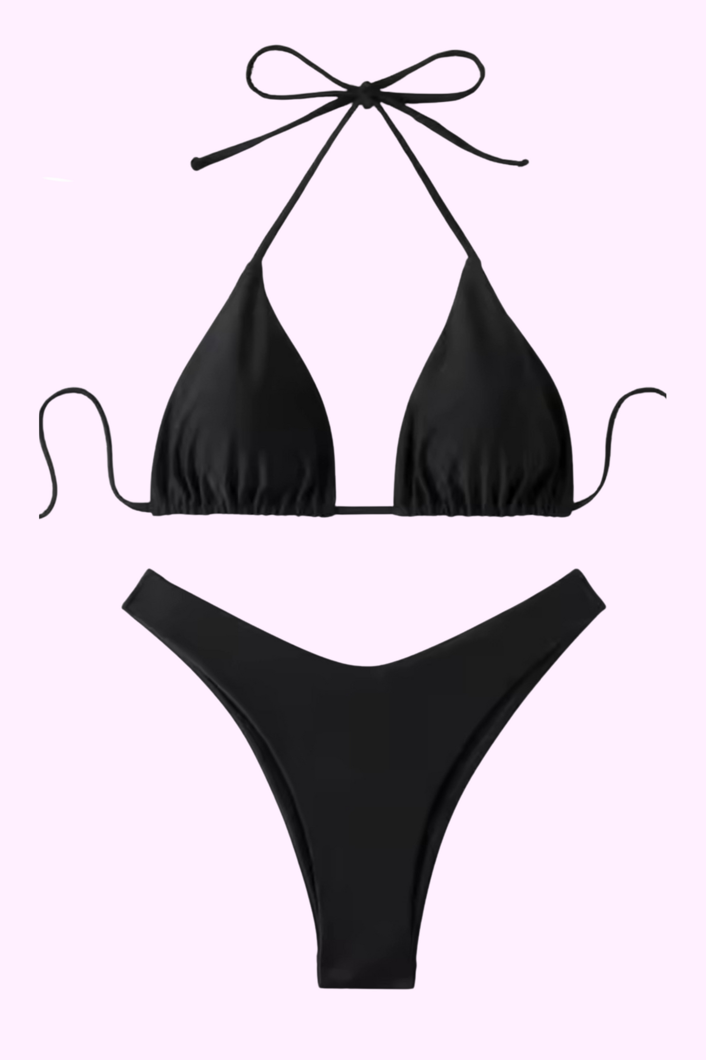 Pool Princess Bikini Set - Black