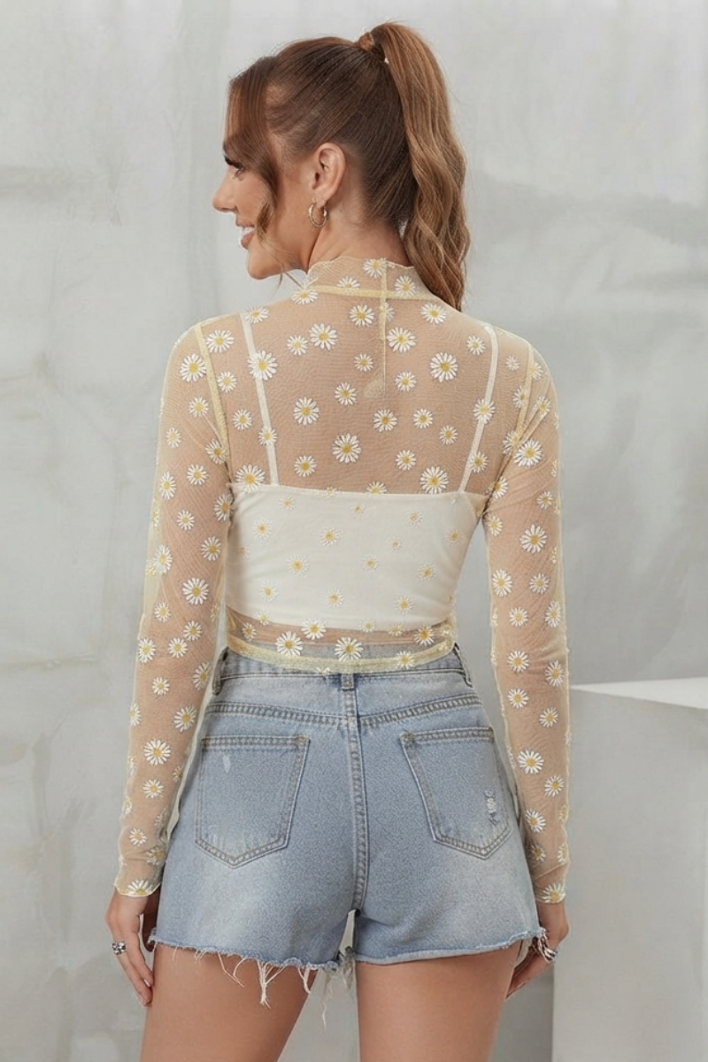 Daisy Queen Top