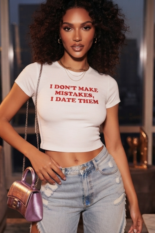 No Mistakes Tee - White