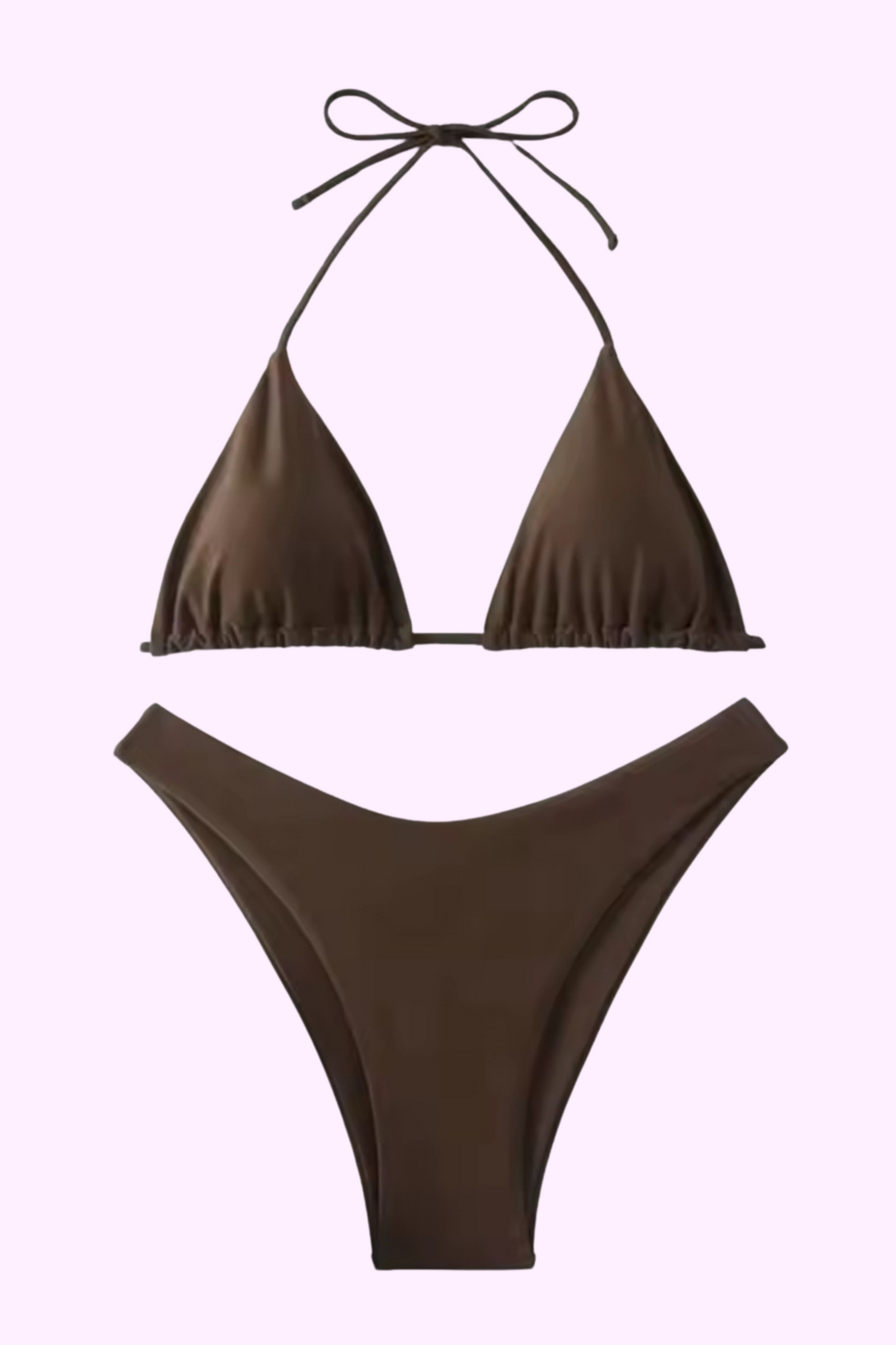 Pool Princess Bikini Set - Brown
