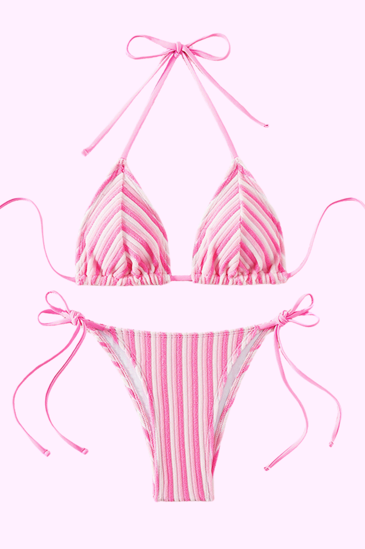 Candyland Bikini Set - Light Pink