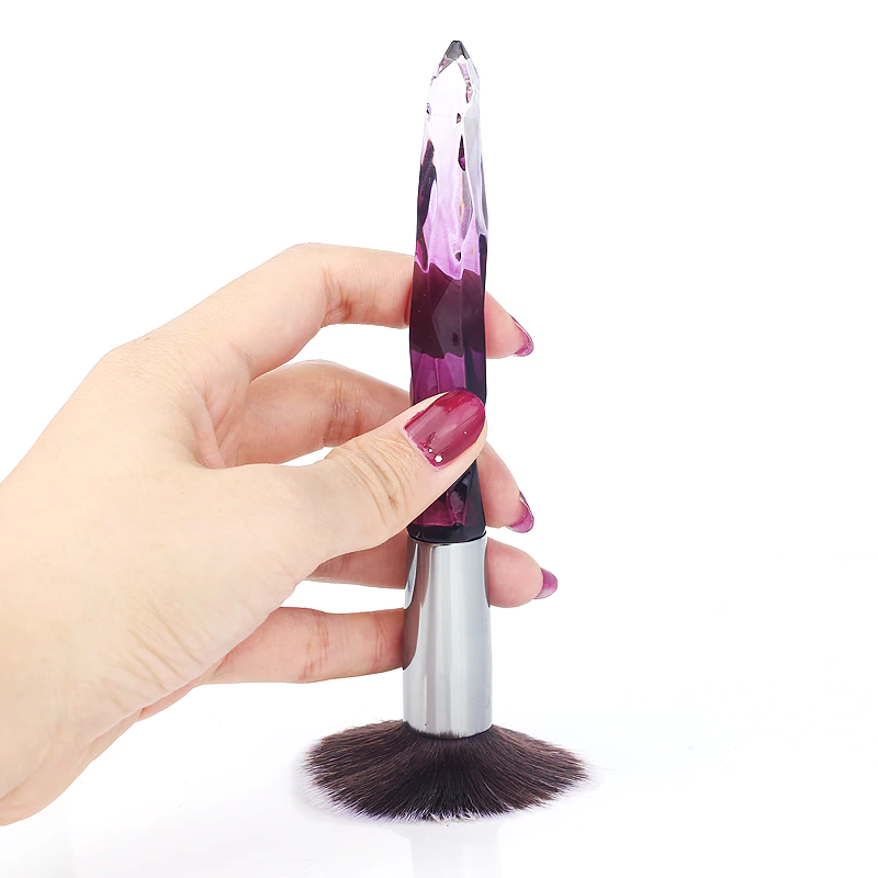 Queen Thangs 10-Piece Makeup Brush Set - Purple & Black