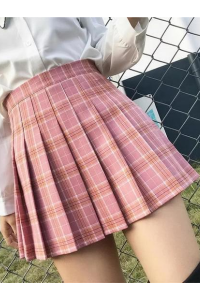 Study Me Skirt - Pink