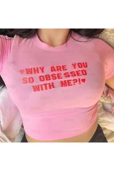 Obsessed With Me Crop Top
