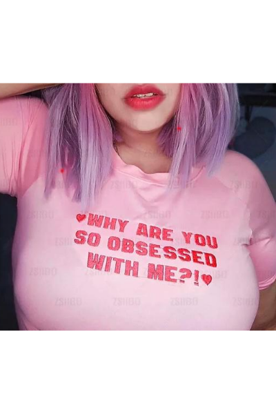 Obsessed With Me Crop Top