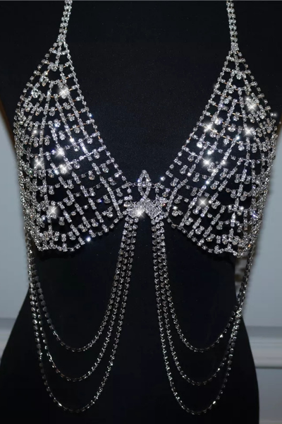 So Immaculate Jeweled Bralette