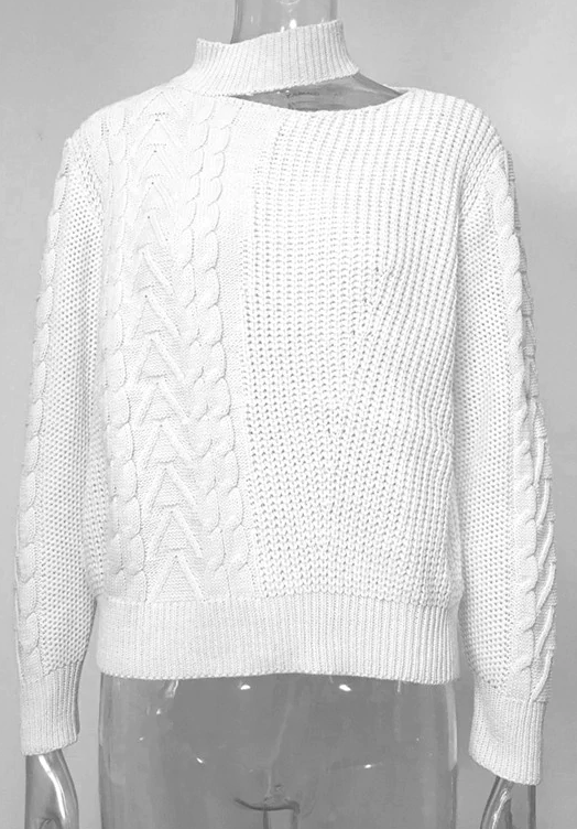 Queen Things Sweater - White