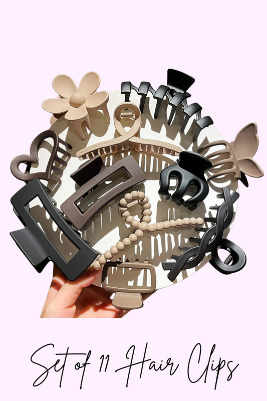 Cutie Club Set of 11 Hair Clips