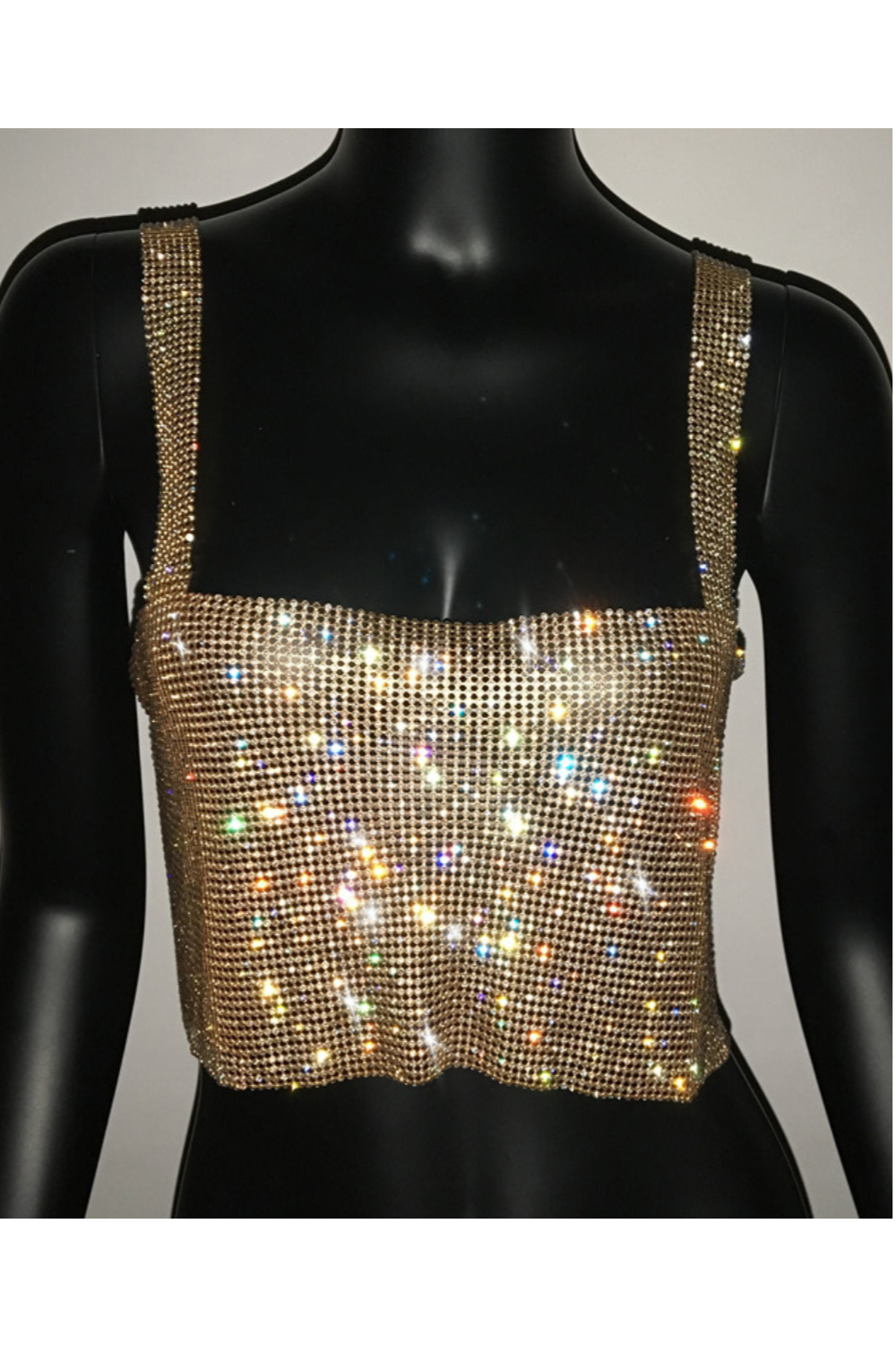 Born To Shine Top - Gold