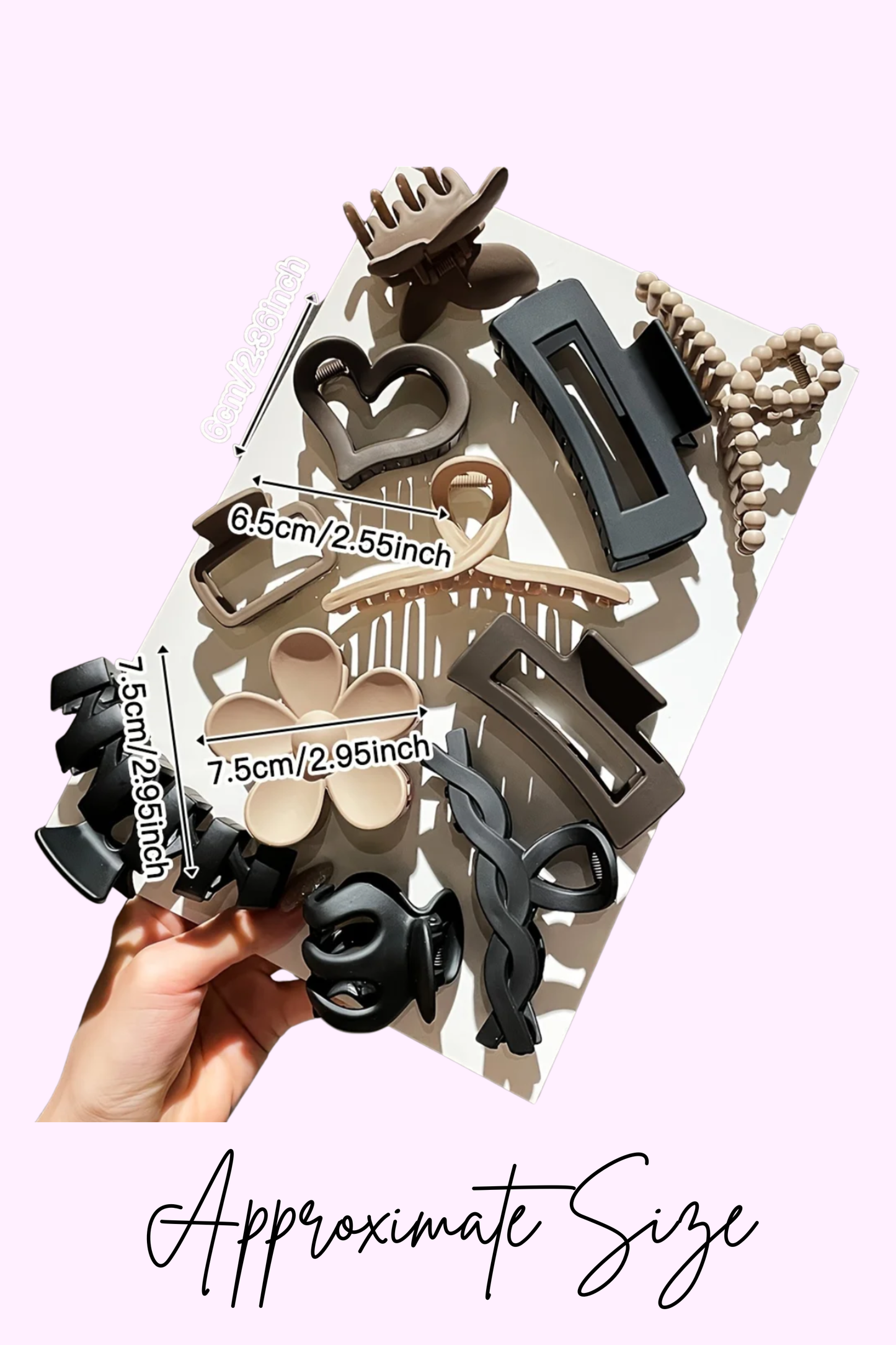 Cutie Club Set of 11 Hair Clips