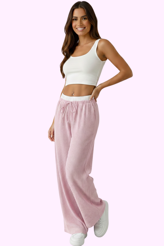 Main Character Energy Pants - Pink - flyqueens