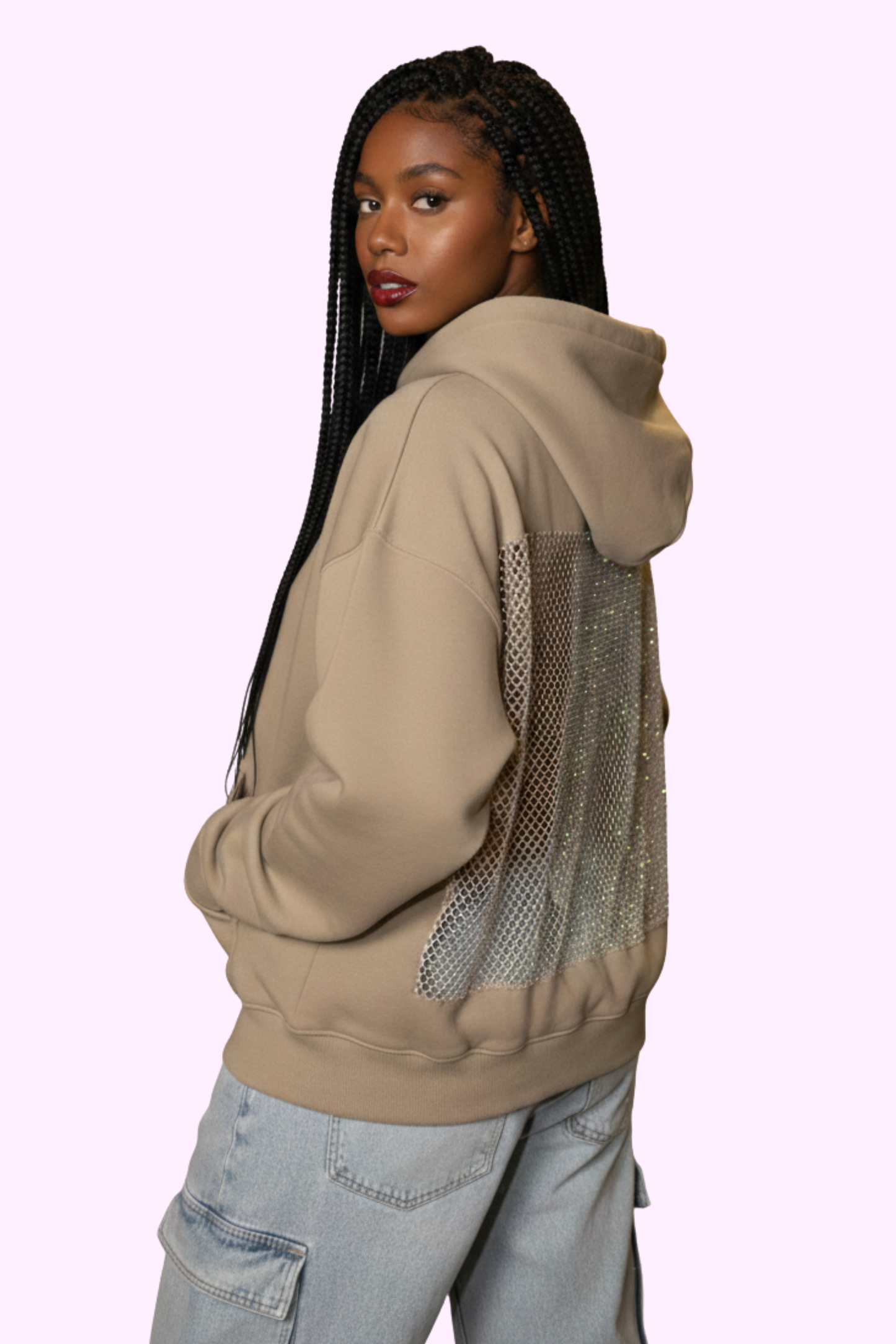 Run It Back Hoodie - Tan