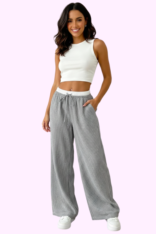 Main Character Energy Pants - Black - flyqueens