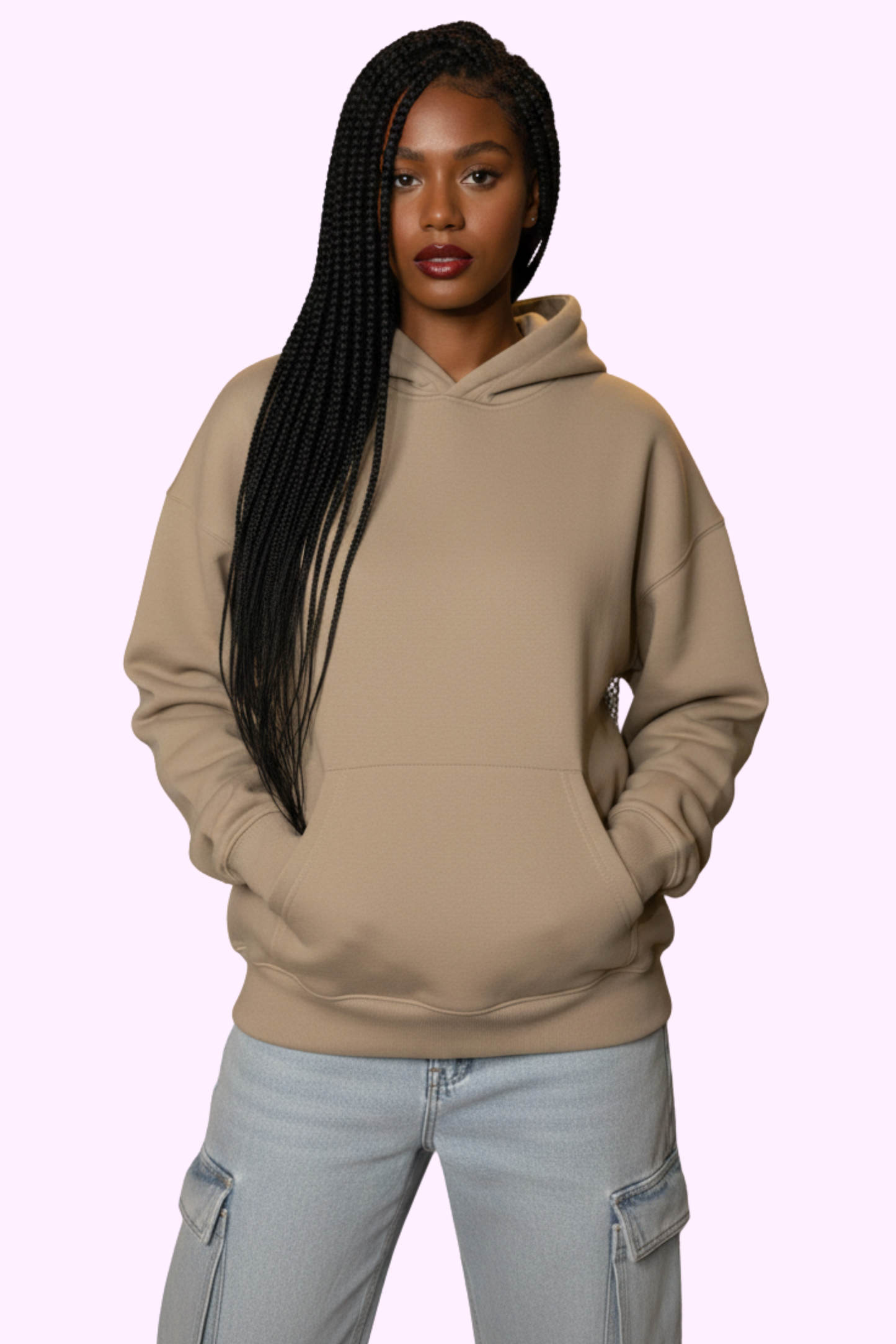 Run It Back Hoodie - Tan