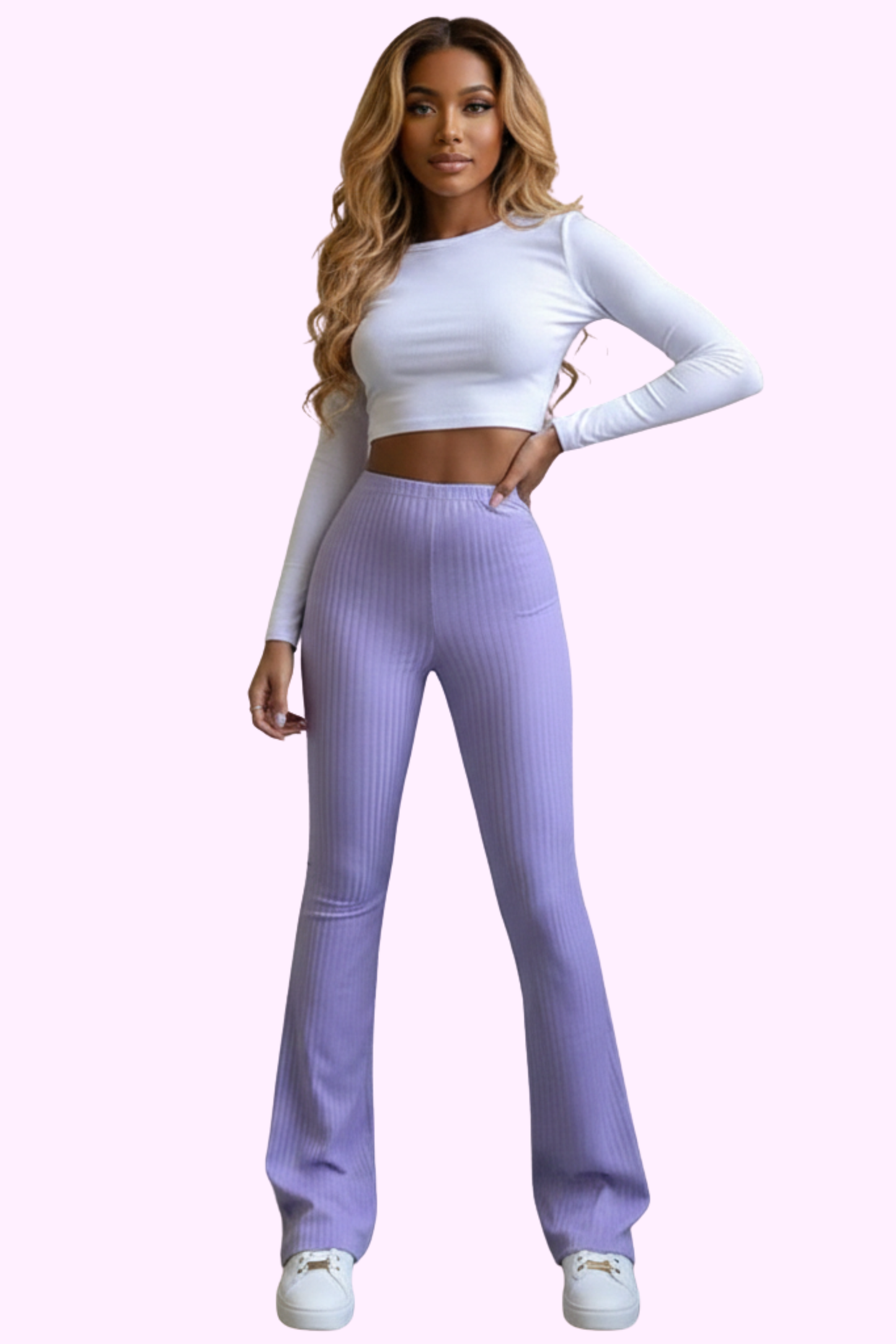 Pretty Girl Leggings - Purple