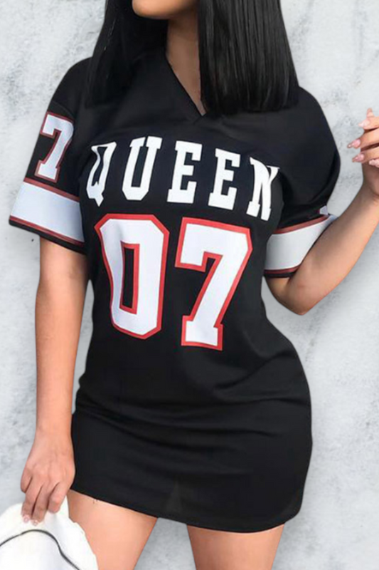 Queen All Day Dress - Black
