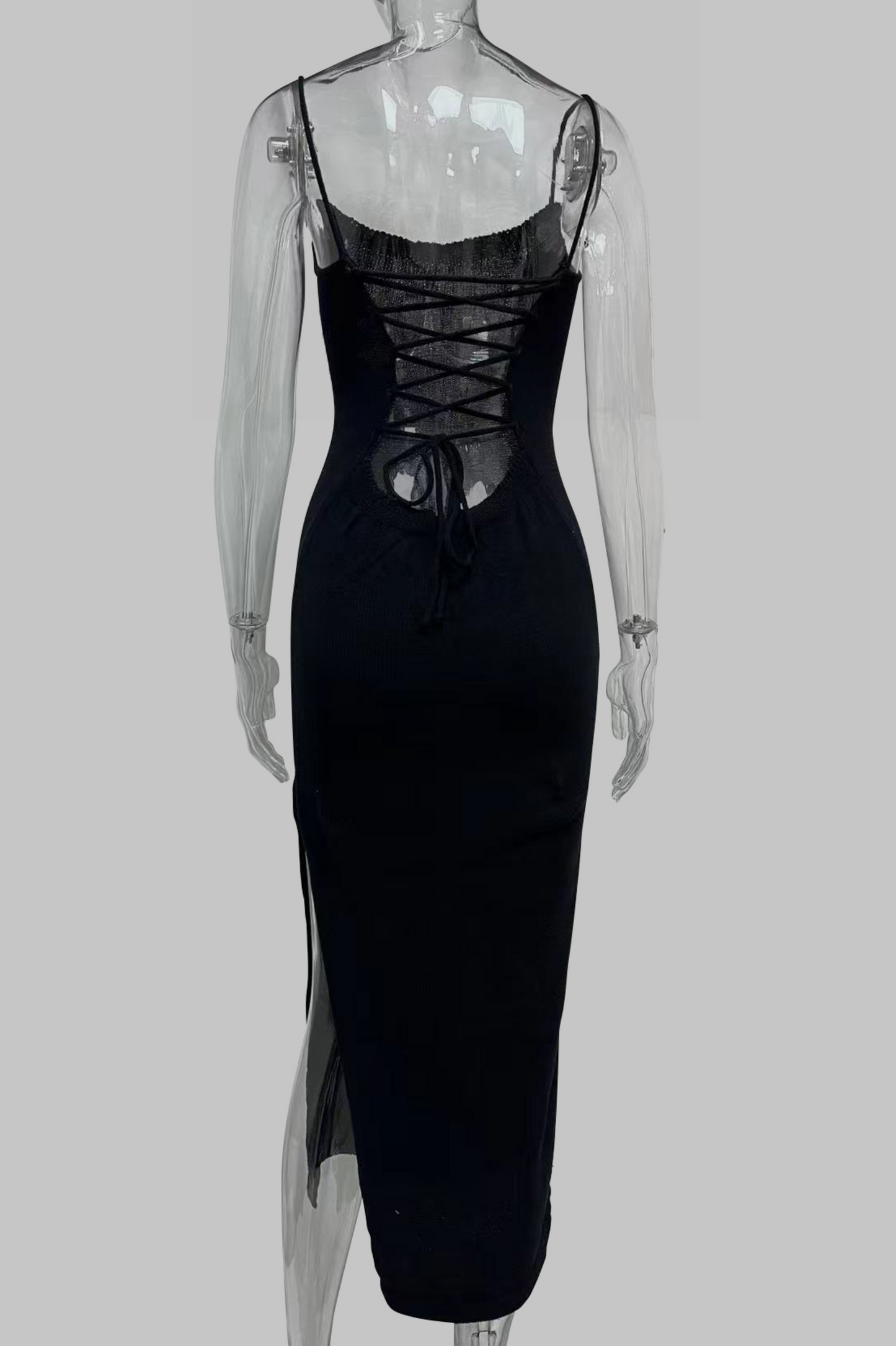 Pretty On Fleek Knit Dress - Black