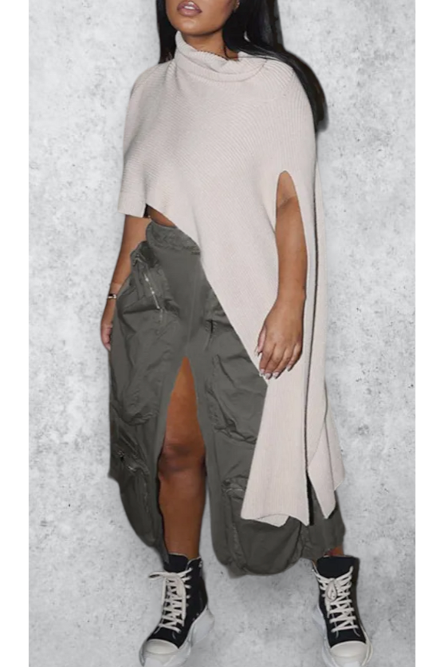 Don't Play Me Cargo Skirt - Green