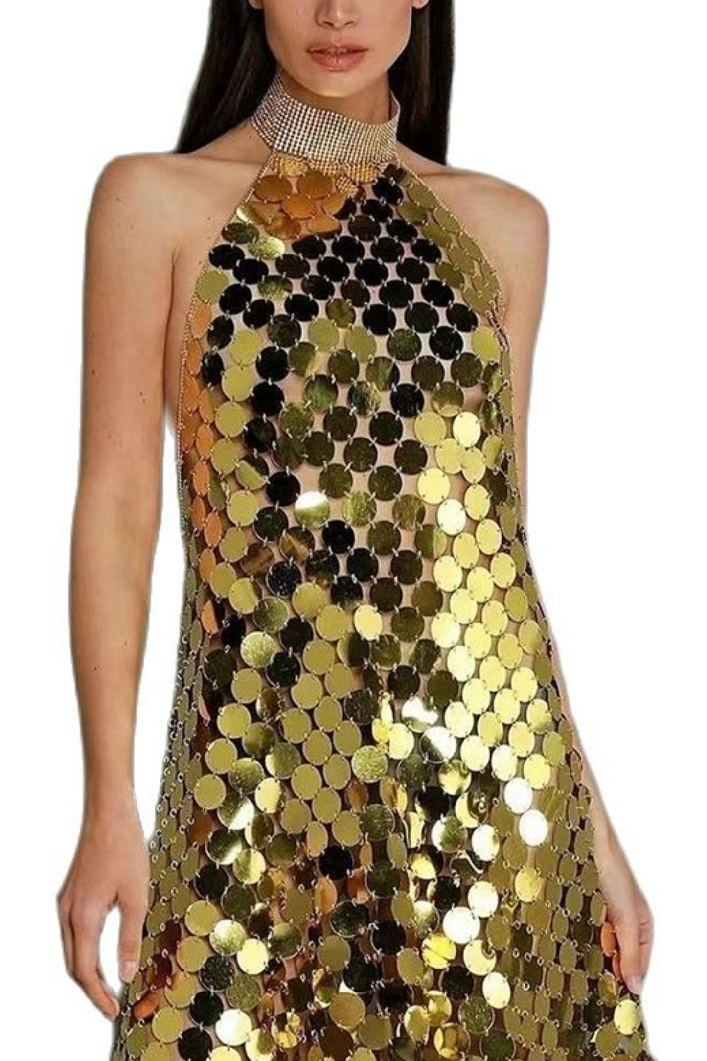 A Whole Mood Dress - Gold