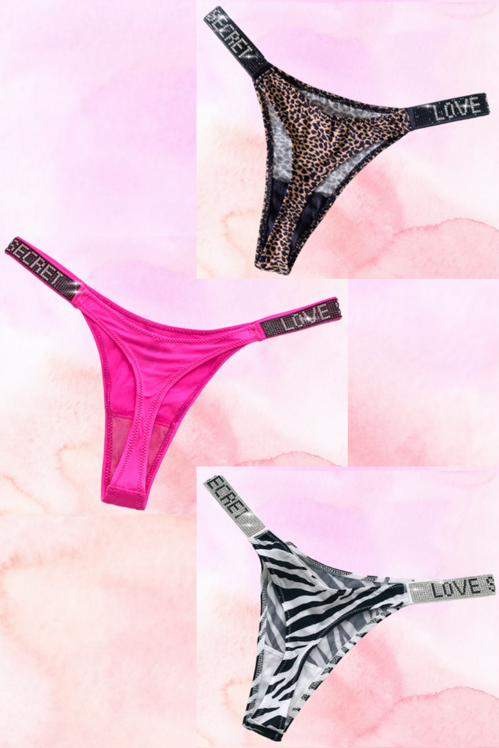 Buy Victoria's Secret PINK Rich Maroon Velvet Thong Knickers from Next  Latvia