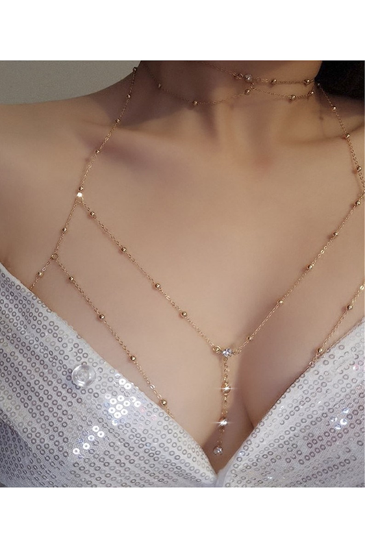 Must Be Love Jeweled Body Chain