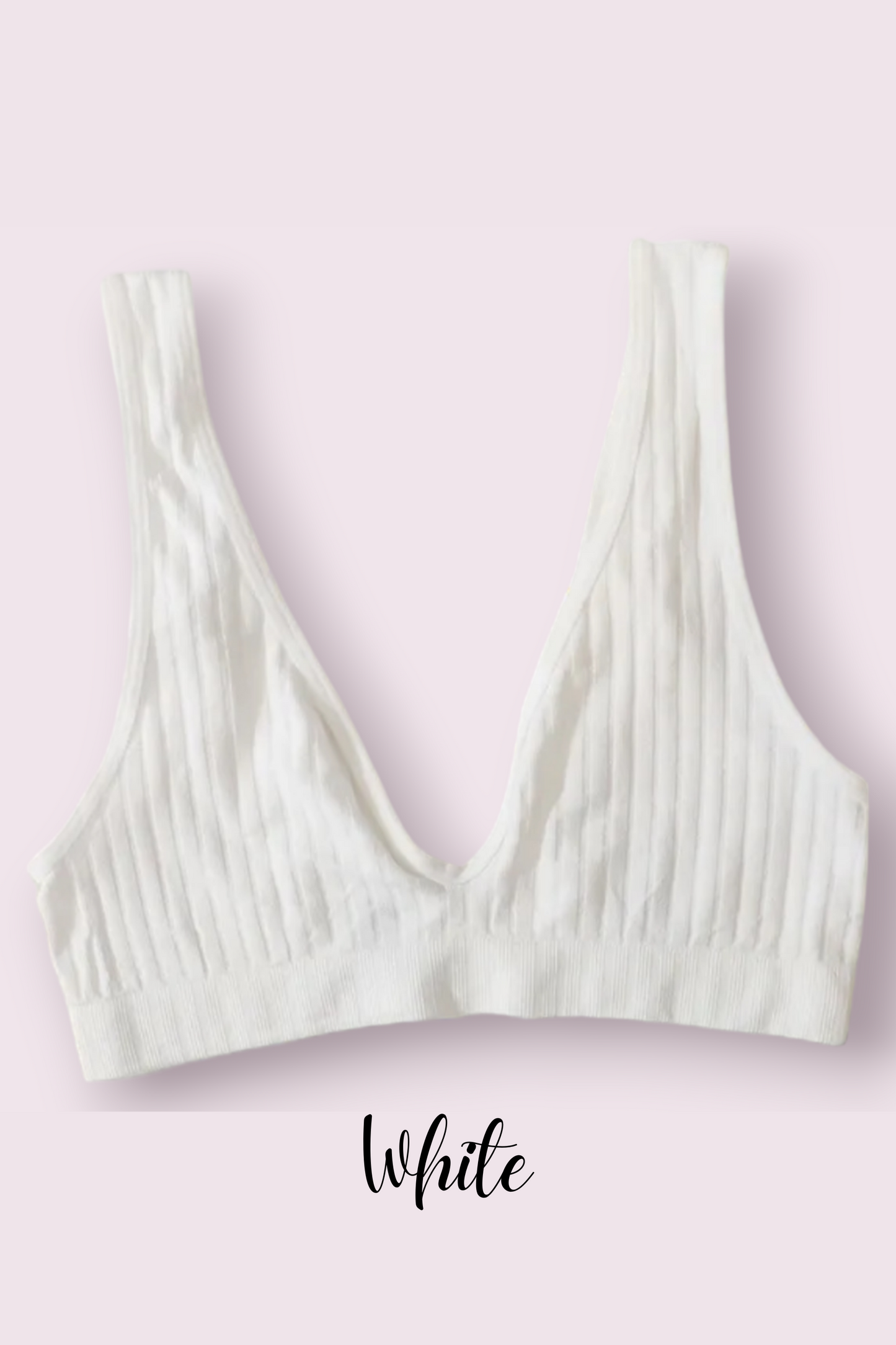 Sweet Life Ribbed Knit Bralette