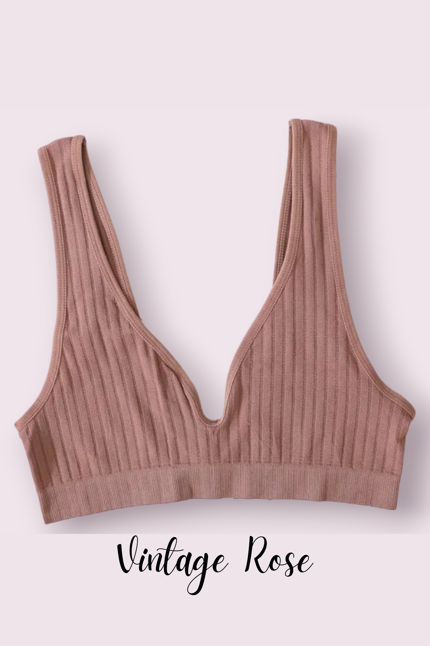 Sweet Life Ribbed Knit Bralette