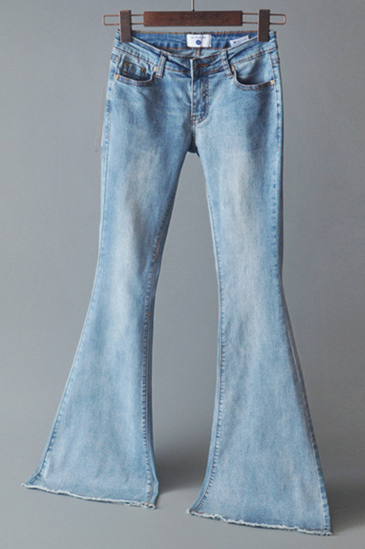 Bad Babes Only Jeans - Light Blue