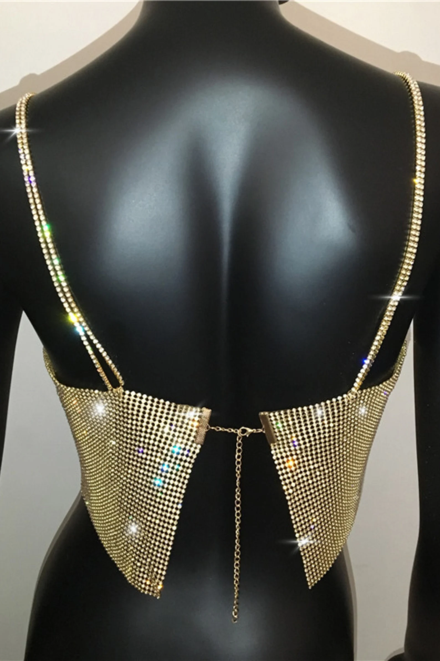 Nothing To Prove Jeweled Top - Gold