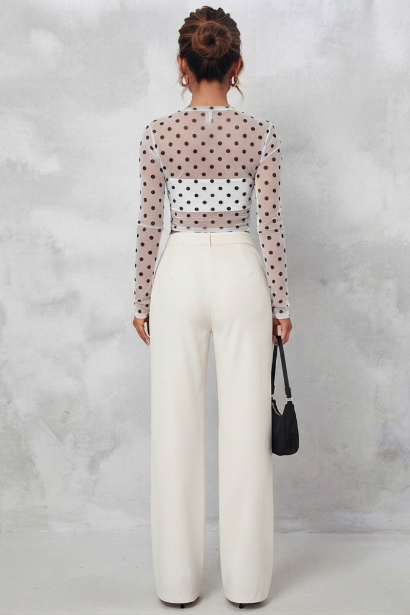 Babe Business Top - White