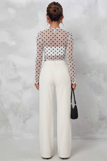 Babe Business Top - White