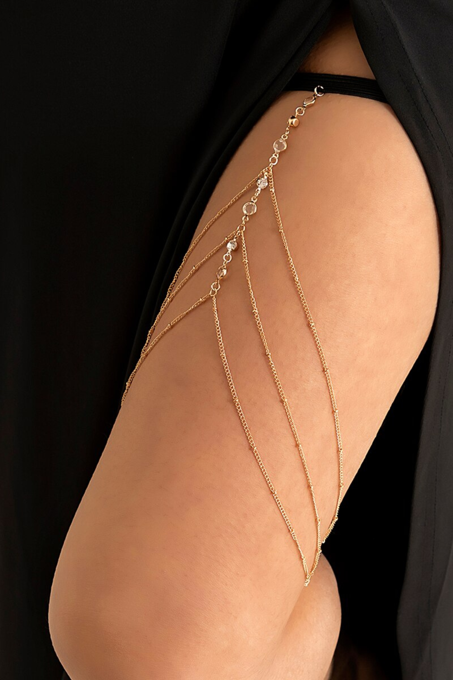 Tonight Feels Right Thigh Chain