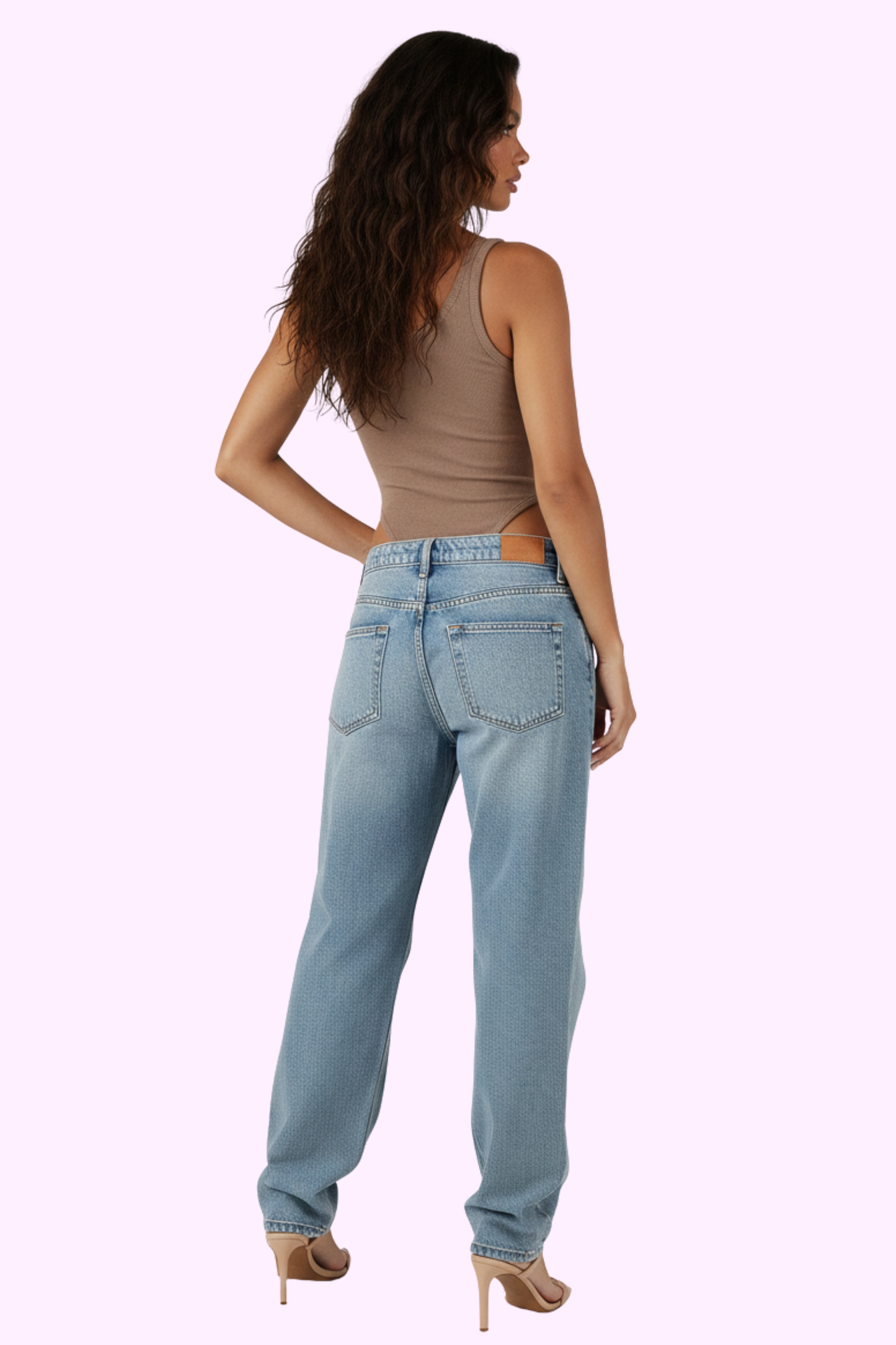 Be My Bae Bodysuit - Tan