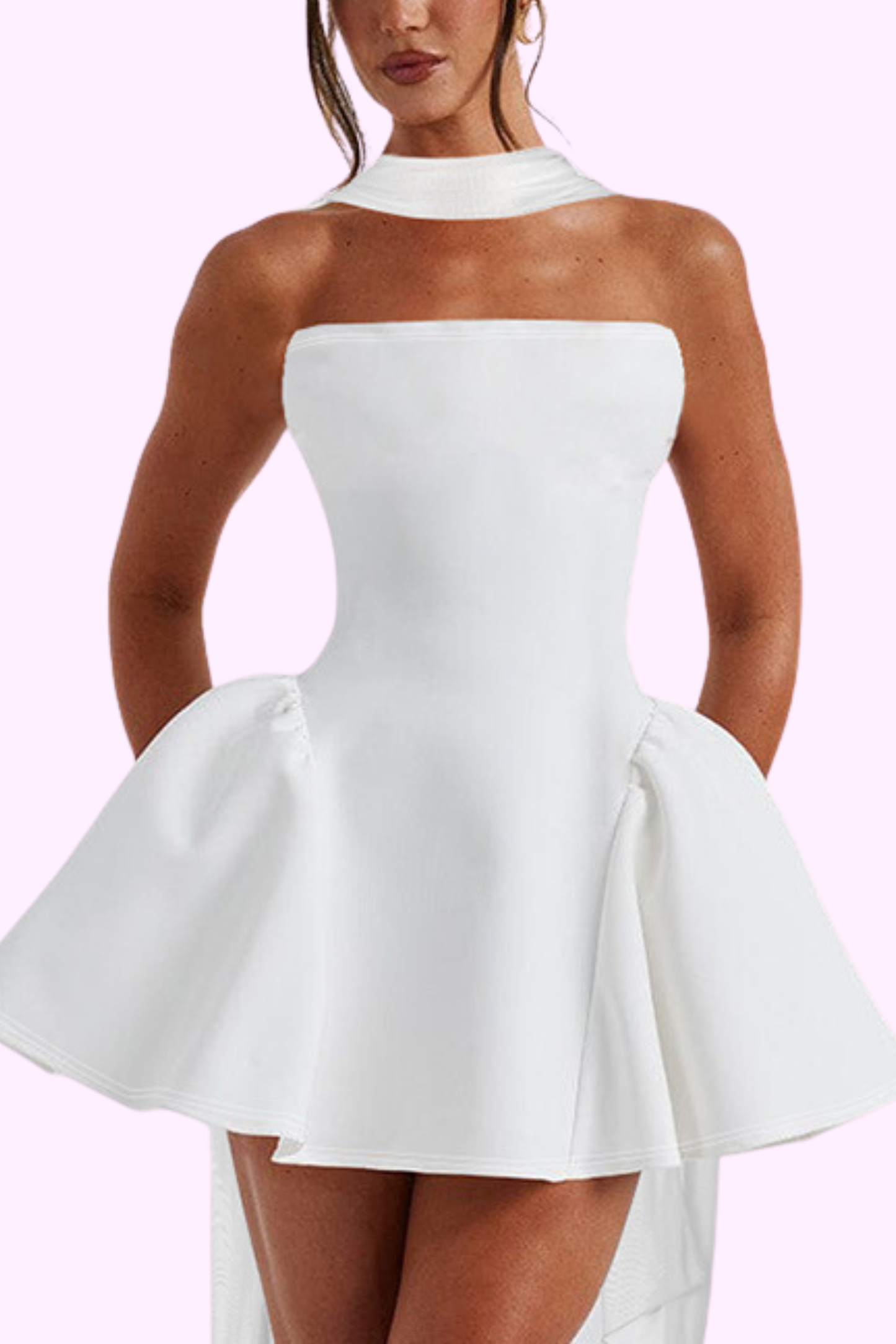 Million Dollar Mindset Dress - White