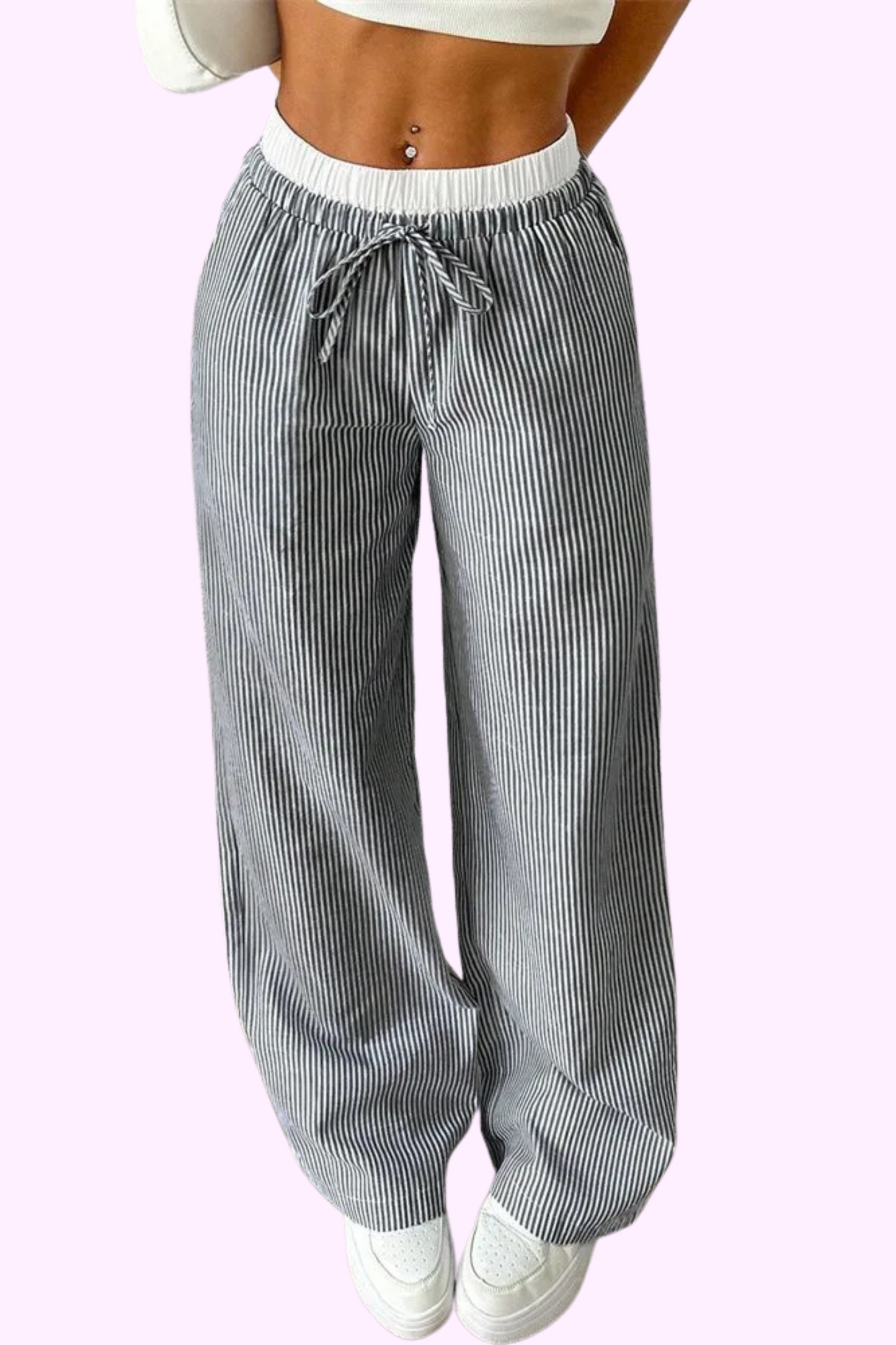 Main Character Energy Pants - Black