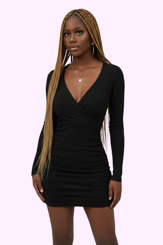 About Her Business Dress - Black