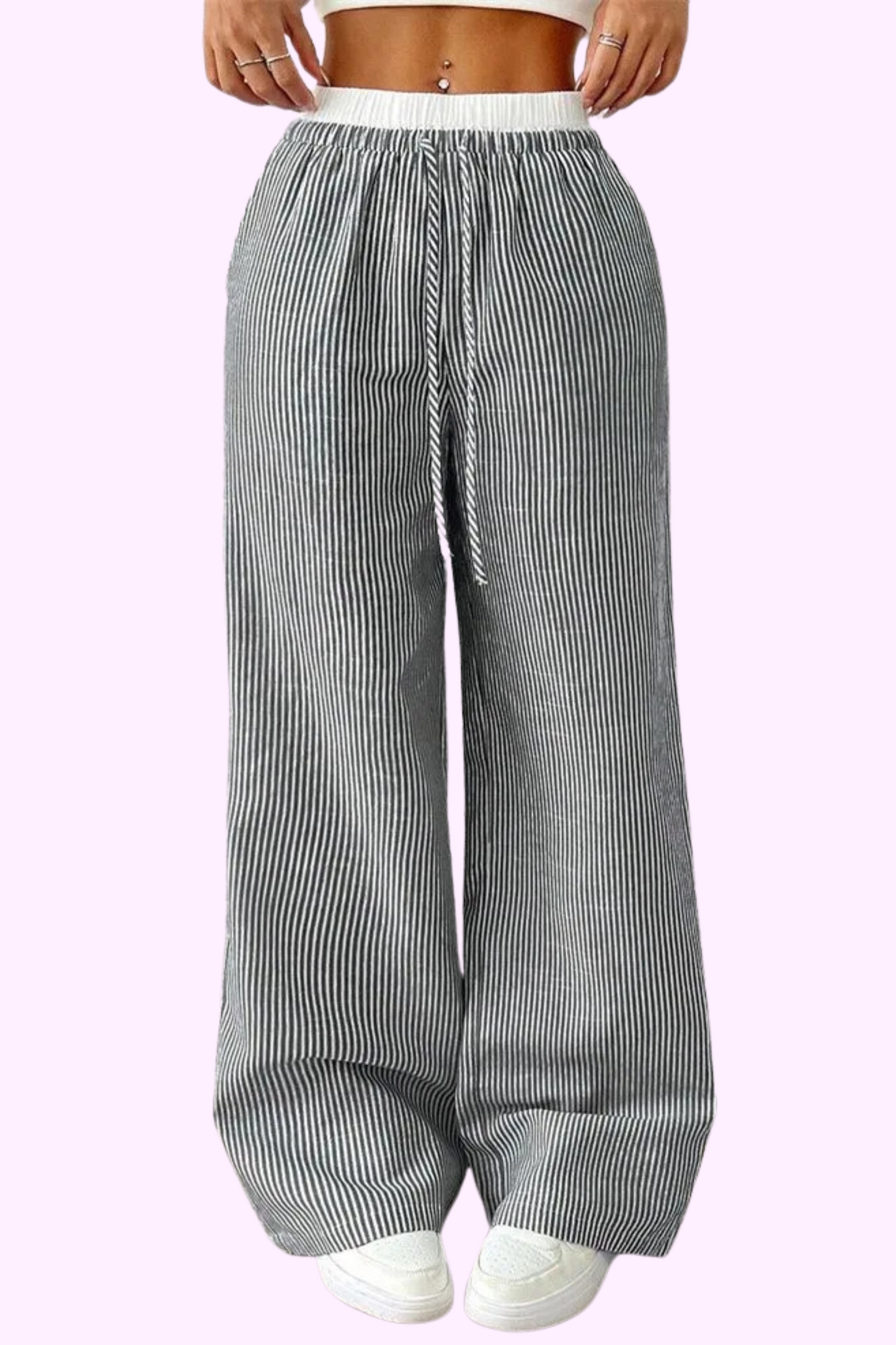 Main Character Energy Pants - Black