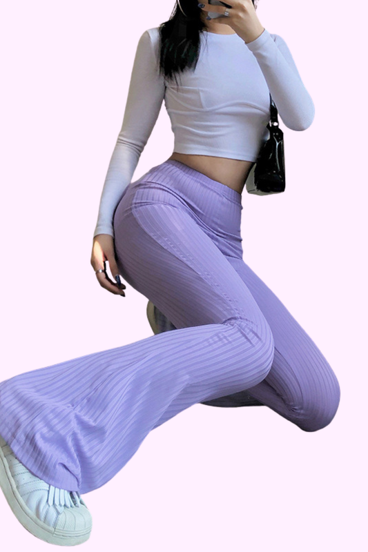 Pretty Girl Leggings - Purple