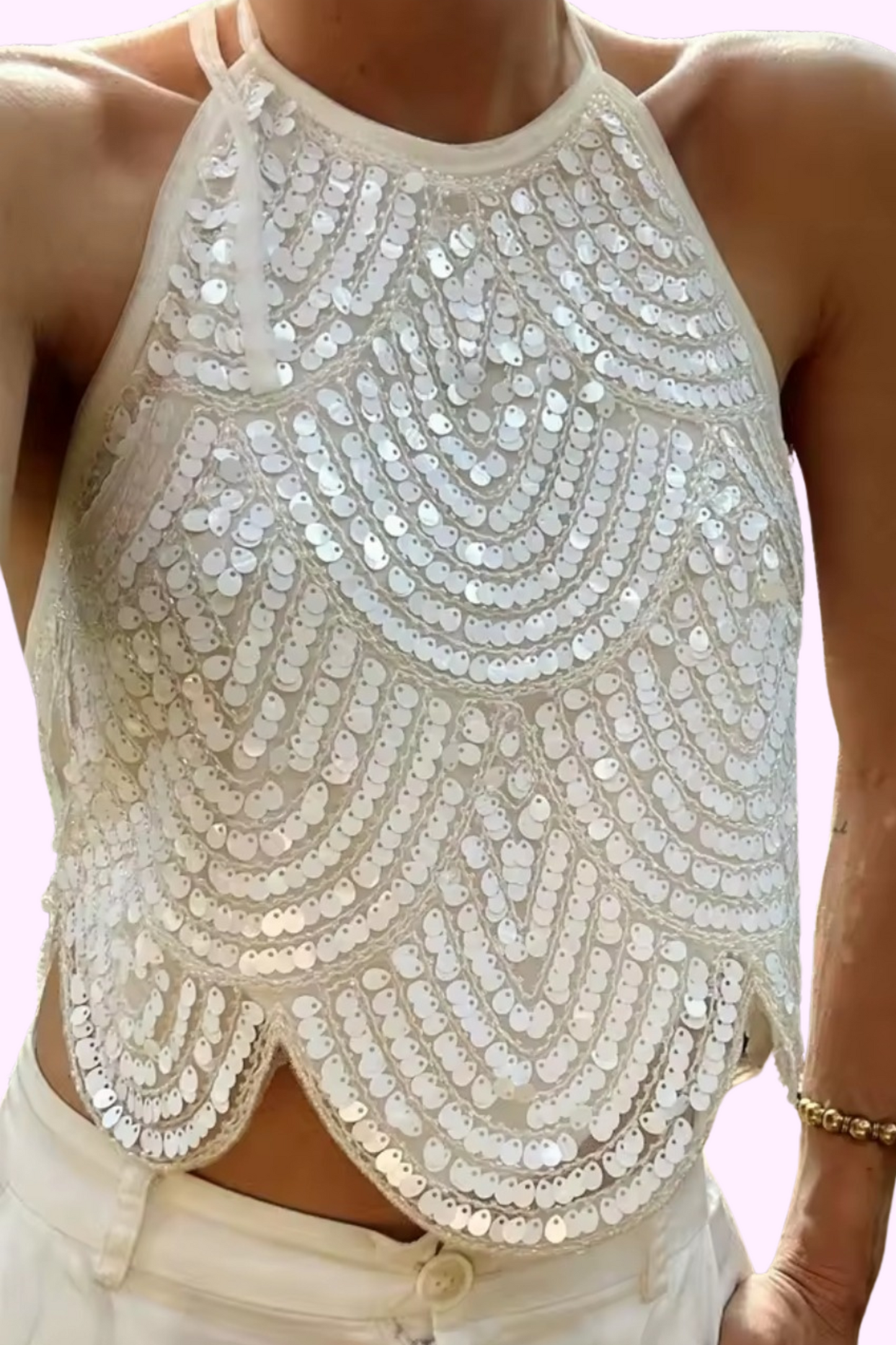 Expensive Taste Top - White