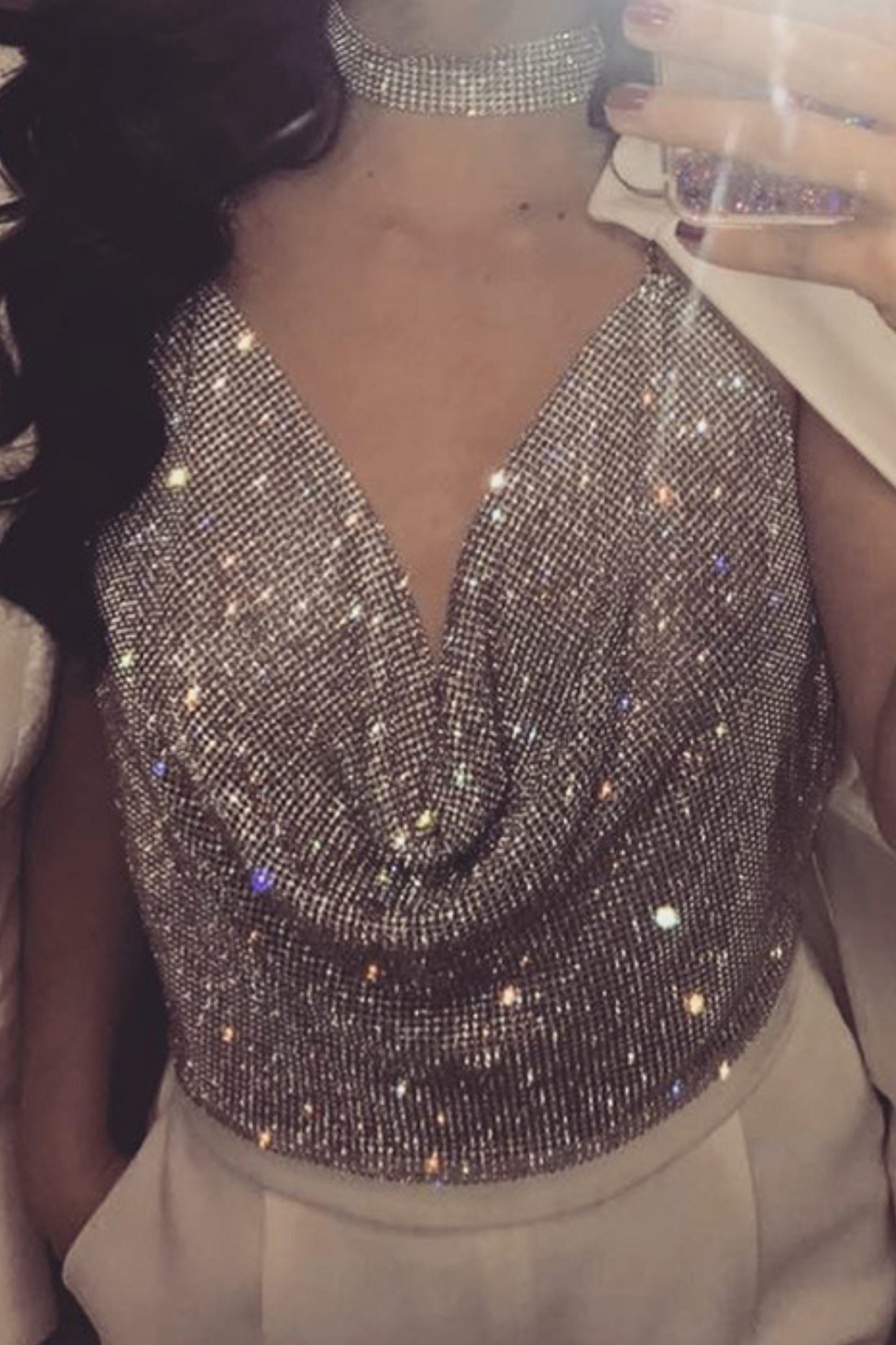 Luxe Queen Top - Silver