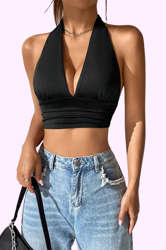 Finer Than U Top - Black
